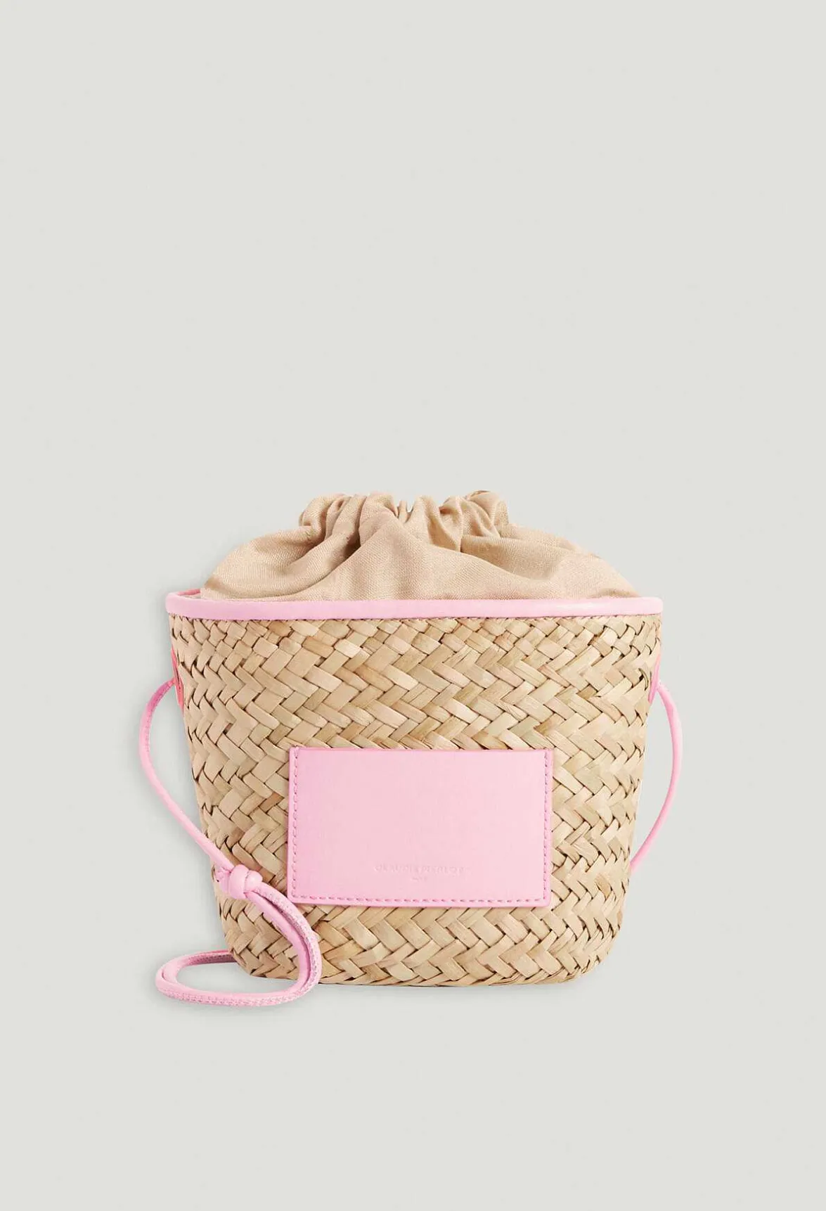 Claudie Pierlot Adryan Small Straw Basket*Women Crossbody Bags