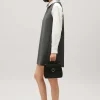 Claudie Pierlot Anouck Mini Black Leather Bag*Women Crossbody Bags