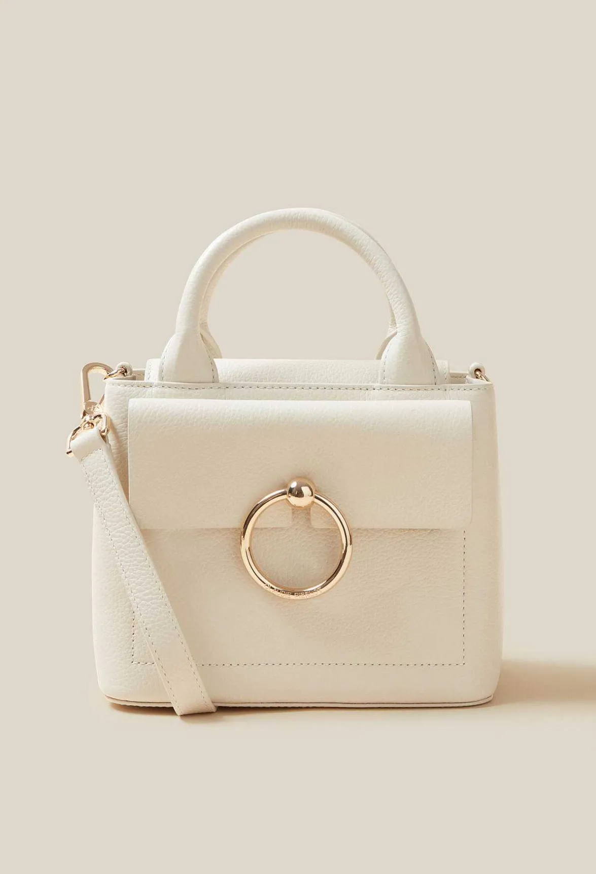 Claudie Pierlot Anouck Mini Grained Leather Handbag*Women Crossbody Bags