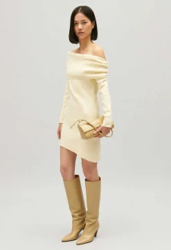 Claudie Pierlot Asymmetric Knitted Dress*Women Dresses
