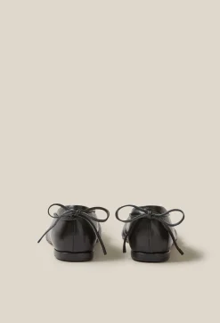 Claudie Pierlot Black Leather Ballet Pumps*Women Sandals, Pumps And Mules