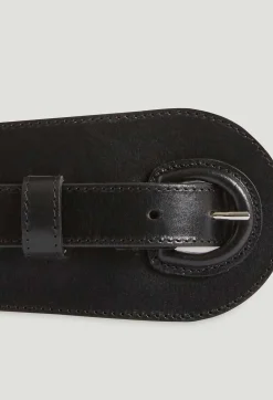 Claudie Pierlot Black Leather Belt*Women Belts