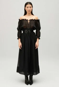 Claudie Pierlot Black Maxi Dress*Women Dresses