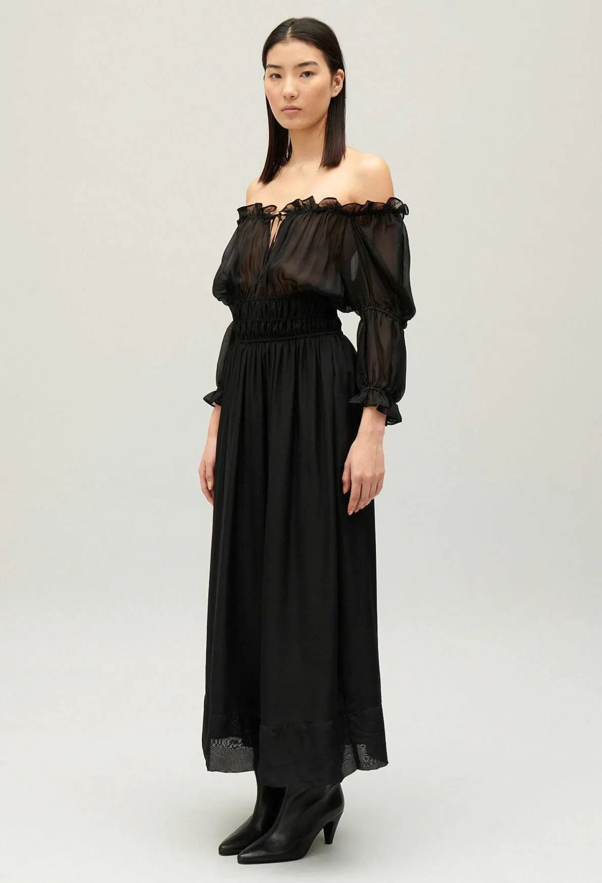 Claudie Pierlot Black Maxi Dress*Women Dresses