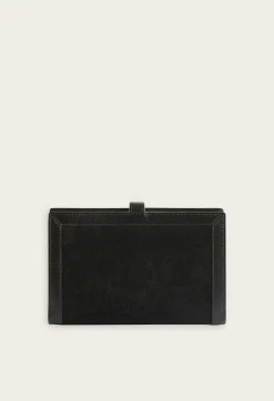 Claudie Pierlot Black Suede Clutch Bag*Women Crossbody Bags