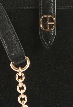 Claudie Pierlot Black Suede Clutch Bag*Women Crossbody Bags