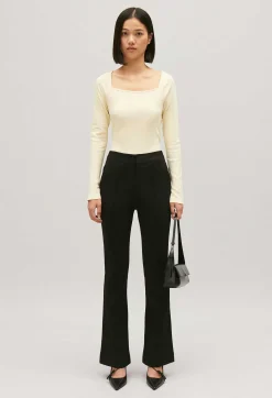 Claudie Pierlot Black Suit Trousers*Women Jeans And Trousers