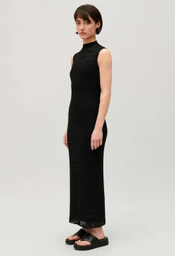 Claudie Pierlot Black Tube Maxi Dress*Women Dresses