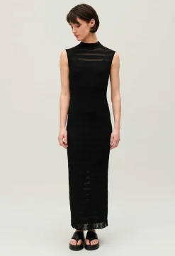 Claudie Pierlot Black Tube Maxi Dress*Women Dresses