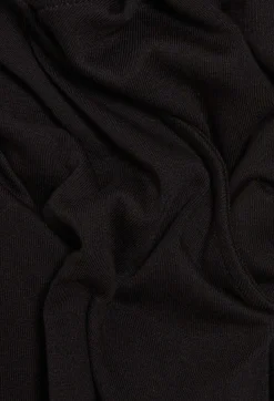 Claudie Pierlot Black Wrap Midi Dress*Women Dresses