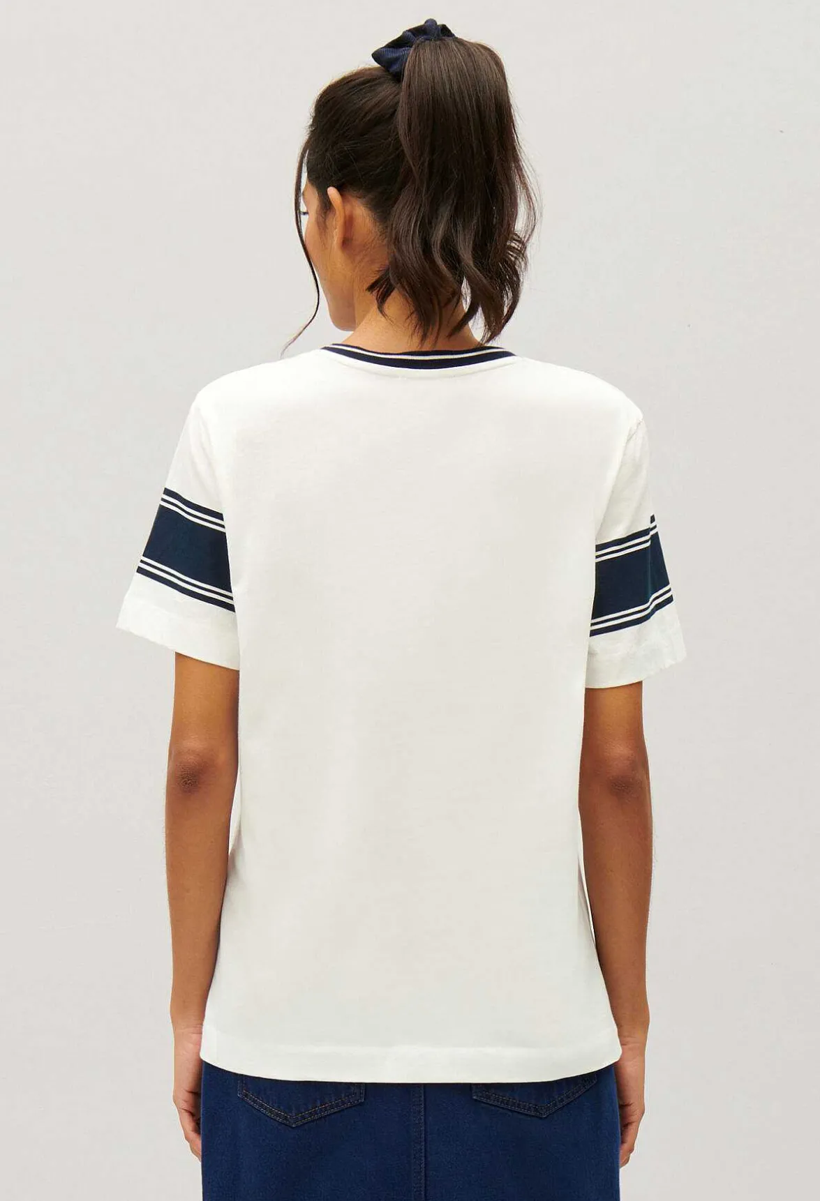 Claudie Pierlot Blue And White Claudie T-Shirt*Women T-Shirts