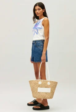 Claudie Pierlot Blue Denim Shorts*Women Skirts And Shorts