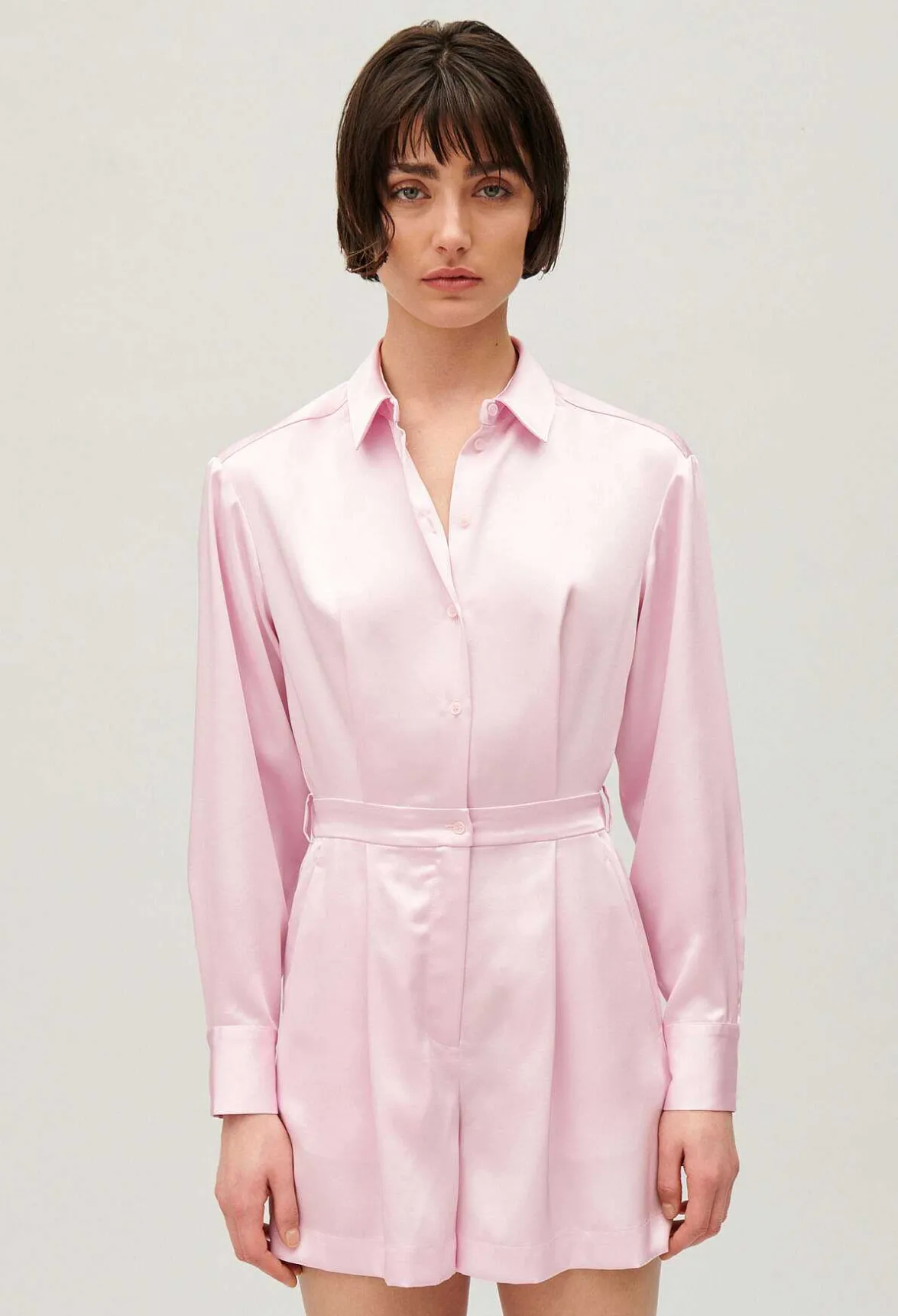 Claudie Pierlot Blush Smocked Playsuit*Women Jumpsuits