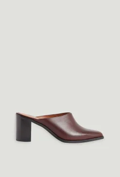 Claudie Pierlot Brown Mules With Heels*Women Sandals, Pumps And Mules