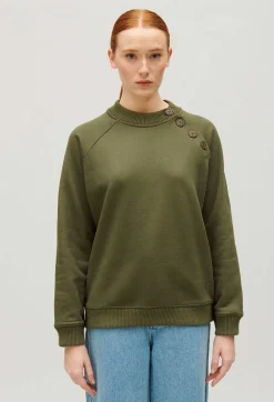 Claudie Pierlot Button Sweatshirt*Women Sweaters And Cardigans