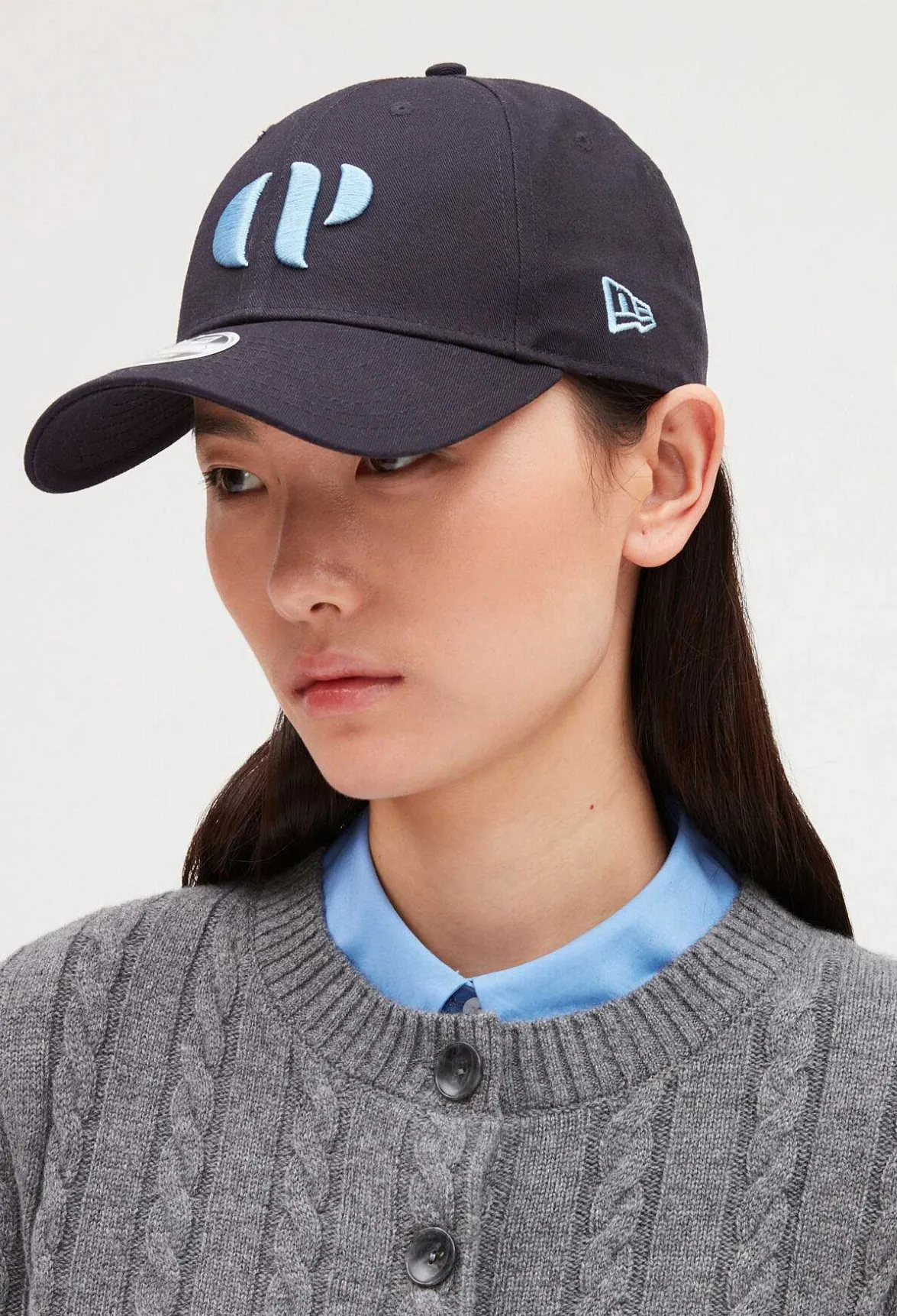 Claudie Pierlot Cp Navy Logo Cap*Women Hats And Bobs