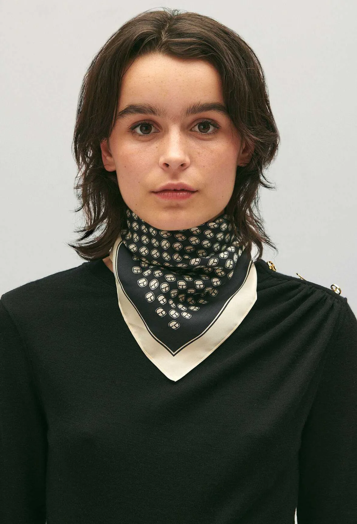 Claudie Pierlot Cp Silk Scarf*Women Shawls And Collars