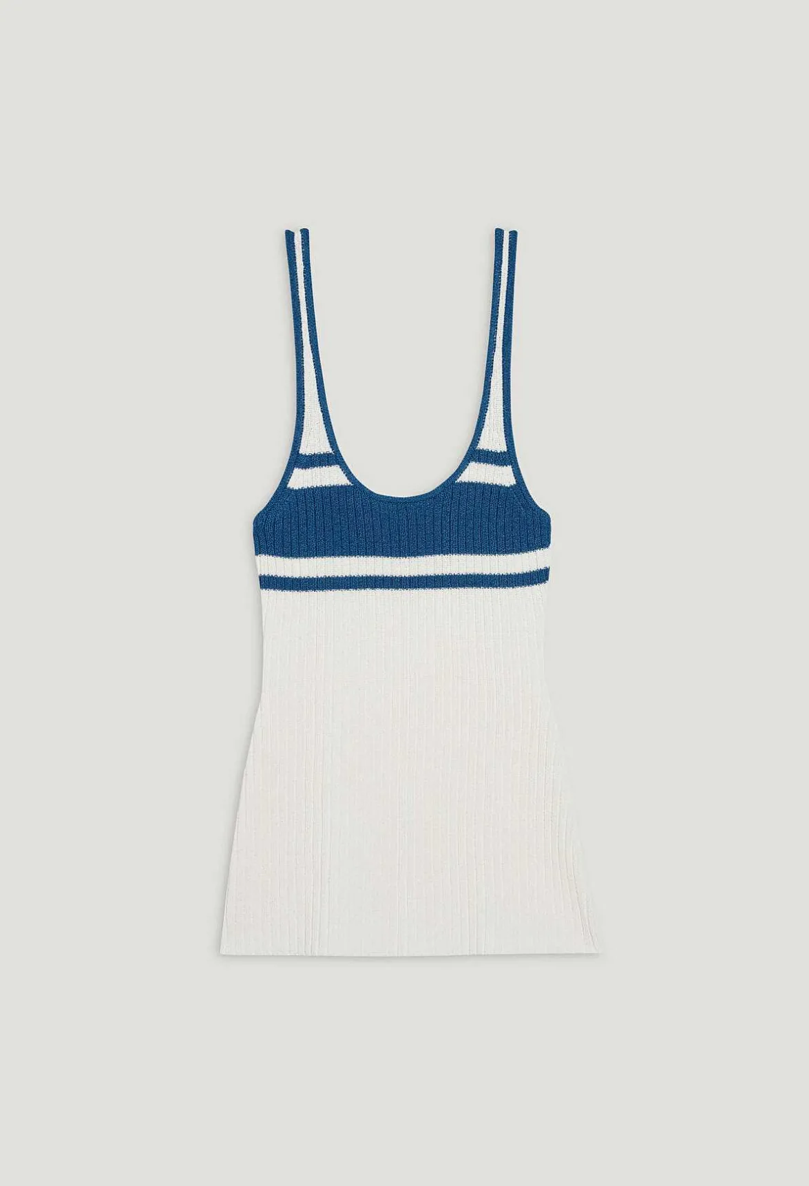 Claudie Pierlot Cream Knitted Vest Top*Women Tops And Shirts