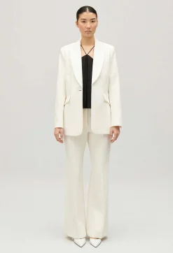 Claudie Pierlot Dual Fabric Suit Jacket*Women Blazers