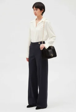 Claudie Pierlot Ecru Flowing Blouse*Women Tops And Shirts