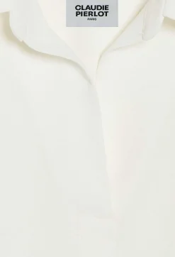 Claudie Pierlot Ecru Flowing Blouse*Women Tops And Shirts