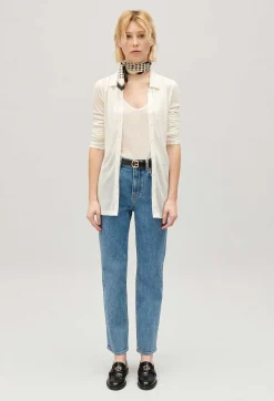 Claudie Pierlot Ecru Shirt*Women Sweaters And Cardigans