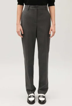 Claudie Pierlot Flecked Grey Suit Trousers*Women Jeans And Trousers