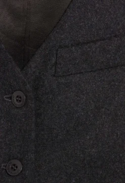 Claudie Pierlot Flecked Grey Suit Waistcoat*Women Blazers