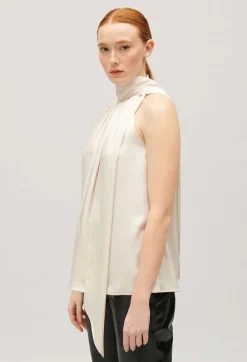 Claudie Pierlot Floaty Beige Top*Women Tops And Shirts