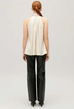Claudie Pierlot Floaty Beige Top*Women Tops And Shirts