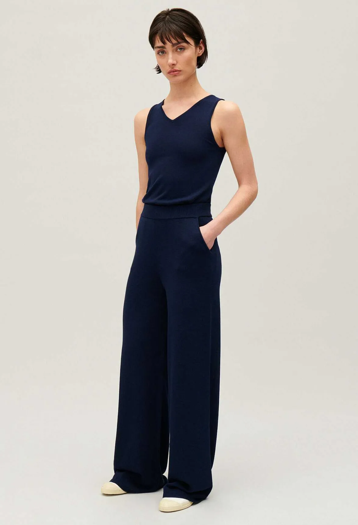 Claudie Pierlot Floaty Knit Trousers*Women Jeans And Trousers
