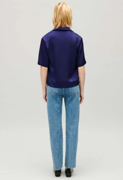 Claudie Pierlot Floaty Short-Sleeved Shirt*Women Tops And Shirts