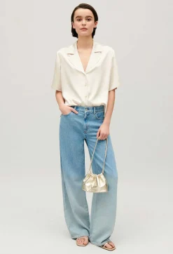 Claudie Pierlot Floaty Short-Sleeved Shirt*Women Tops And Shirts