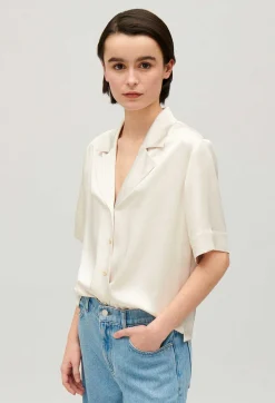 Claudie Pierlot Floaty Short-Sleeved Shirt*Women Tops And Shirts