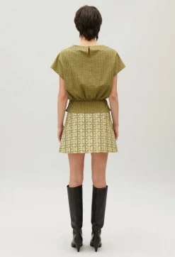 Claudie Pierlot Gathered Openwork Top*Women Tops And Shirts