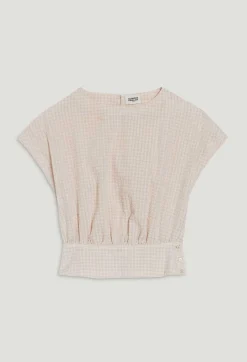 Claudie Pierlot Gathered Openwork Top*Women Tops And Shirts