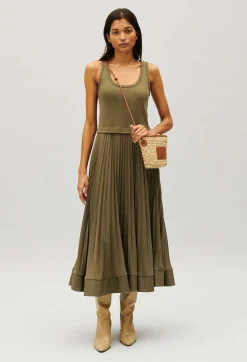 Claudie Pierlot Illusion Effect Maxi Dress*Women Dresses