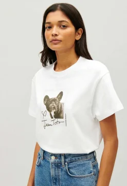Claudie Pierlot Jean Toto Print T-Shirt*Women T-Shirts