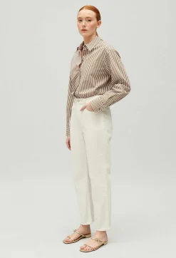 Claudie Pierlot Jean-Toto Ecru Slim Jeans*Women Jeans And Trousers