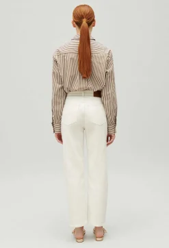 Claudie Pierlot Jean-Toto Ecru Slim Jeans*Women Jeans And Trousers