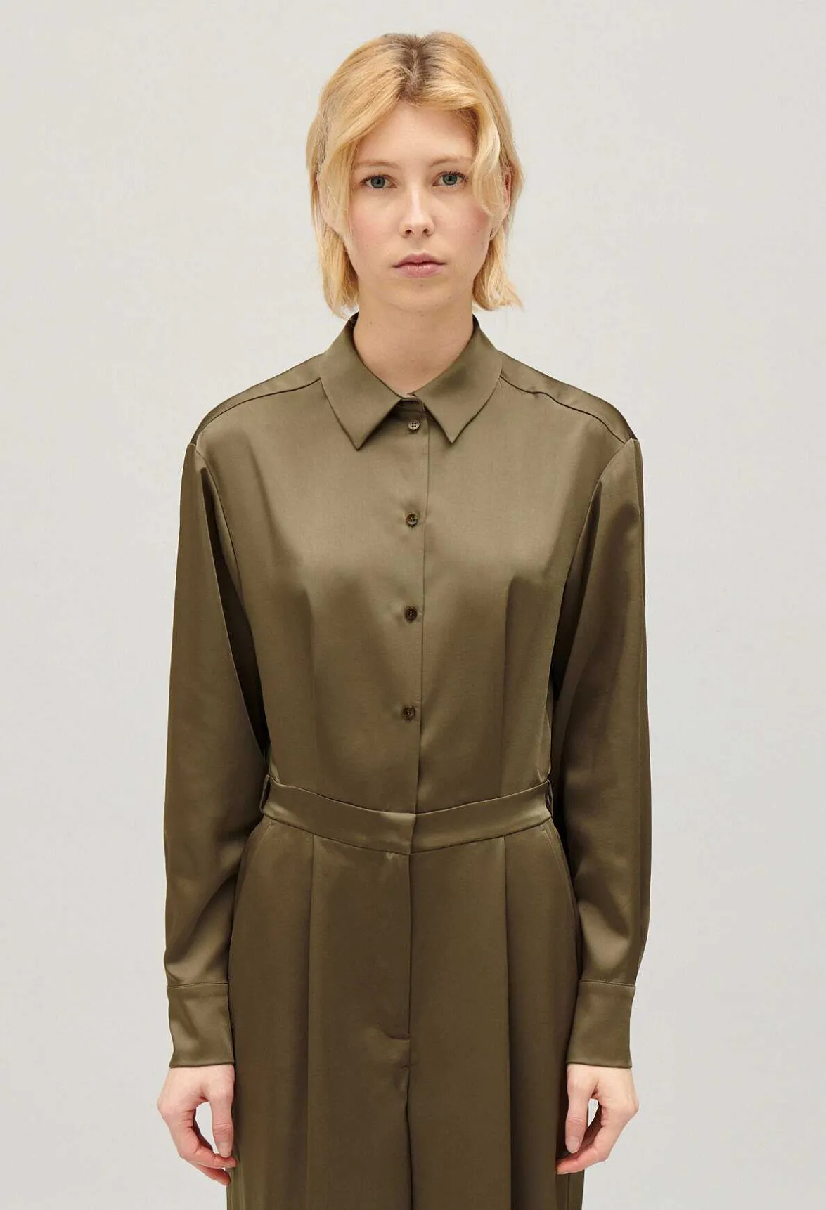 Claudie Pierlot Khaki Trouser Suit*Women Jumpsuits