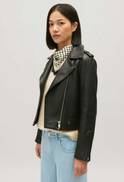 Claudie Pierlot Leather Jacket*Women Jackets And Coats
