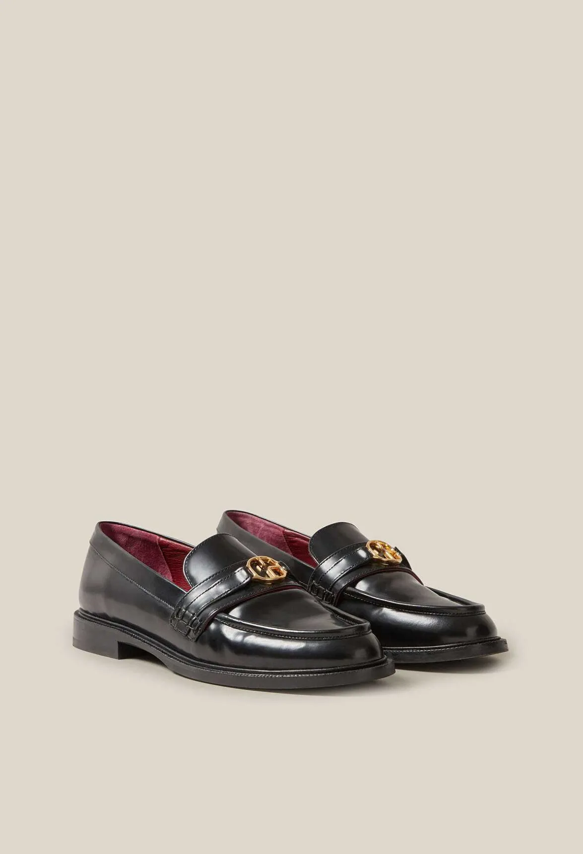 Claudie Pierlot Leather Loafers*Women Loafers