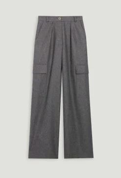 Claudie Pierlot Light Grey Cargo Trousers*Women Jeans And Trousers