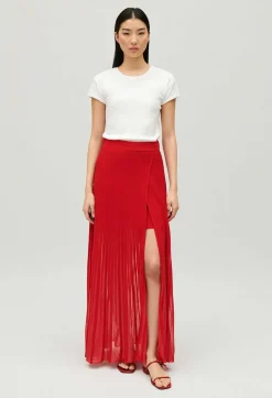 Claudie Pierlot Long Knit Skirt*Women Skirts And Shorts