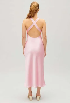 Claudie Pierlot Long Satin Dress*Women Dresses