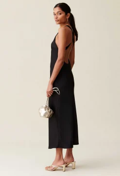 Claudie Pierlot Long Satin Dress*Women Dresses