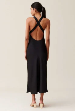 Claudie Pierlot Long Satin Dress*Women Dresses