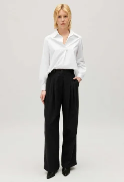 Claudie Pierlot Long-Sleeved Cotton Blouse*Women Tops And Shirts