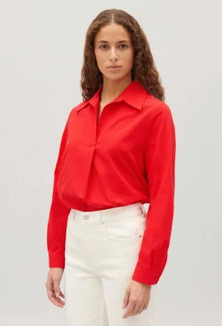 Claudie Pierlot Long-Sleeved Cotton Blouse*Women Tops And Shirts
